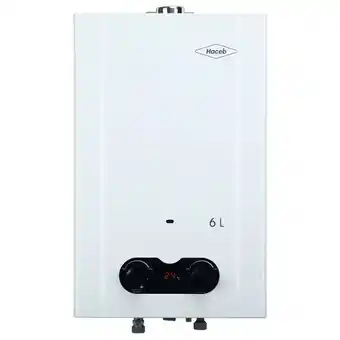 Alkosto Calentador de paso haceb 6lts tiro forzado bambú gas natural oferta