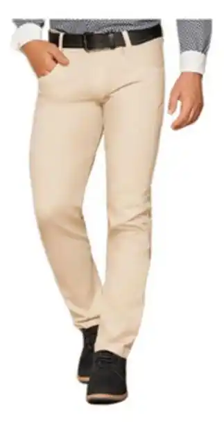 Croydon Pantalon lenin beige para hombre croydon oferta