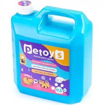 Tierragro Arena para gatos petoys x 4,5 kg oferta