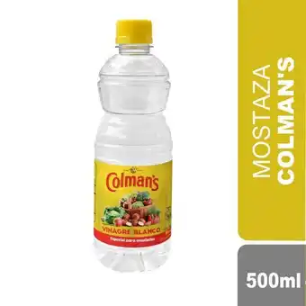 Carulla Vinagre blanco especial colmans 500 ml oferta