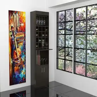 Éxito Mueble bar kava wg negro oferta