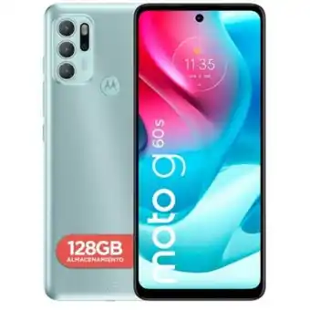 Linio Celular motorola moto g60s 128gb aqua oferta