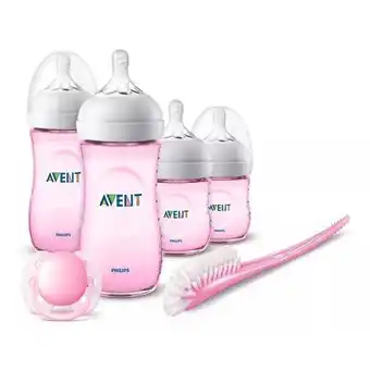 Éxito Set avent biberones recién nacido color natural oferta