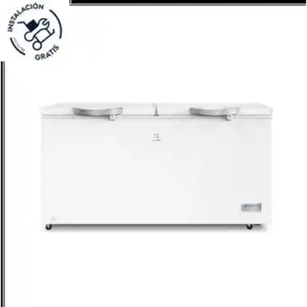 Linio Congelador horizontal electrolux efc50w3htw blanco dual 508l oferta