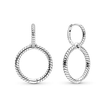Pandora Aretes para charms aro doble de pandora moments oferta