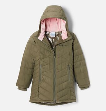 Columbia Chaqueta larga heavenly para niña oferta