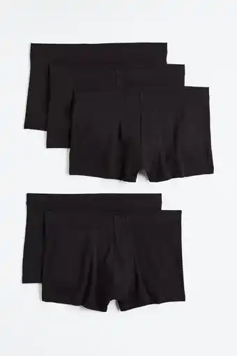 H&M Pack de 5 bóxers cortos en algodón oferta