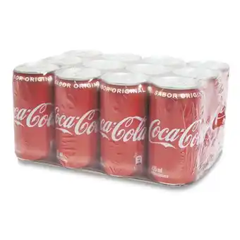 Makro Gaseosa cocacola mini lata 235mlx12u oferta