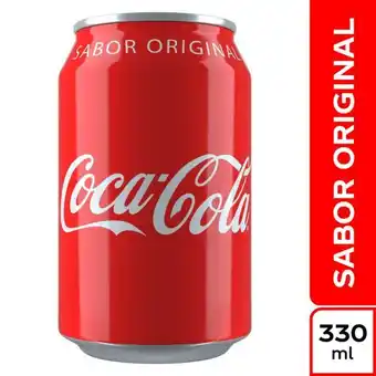 Makro Gaseosa cocacola lata 330ml oferta