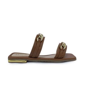 Mussi Sandalia plana de sintético diamantina oferta