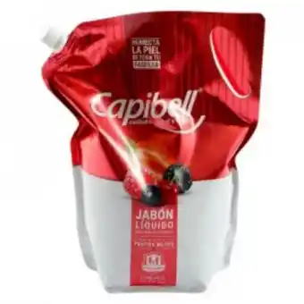 Home Sentry Jabón líquido capibell 1700ml frutos rojos oferta