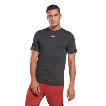 Reebok Camiseta workout ready melange hombre oferta