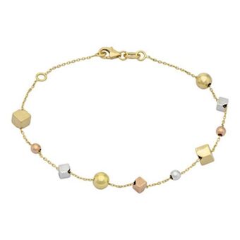 Kevin's Joyeros Pulsera en oro amarillo de 18 kilates, 19 cm. de largo, 0.50 mm. de ancho oferta