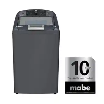 Ktronix Lavadora mabe carga superior 16 kilogramos lmc46100wdab0 diamond gray oferta