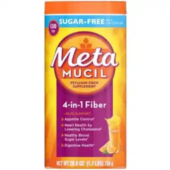 Linio Metamucil sin azúcar 754 gramos fibra 4 en 1 oferta