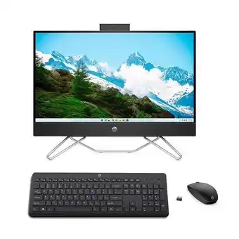 Metro Computador aio hp 24-cb0007la rz3 8gb 512gb ssd 23,8" negro oferta