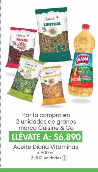 Jumbo Por la compra en 2 unidades de granos marca cuisine & co oferta