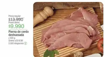 Jumbo Pierna de cerdo deshuesada oferta