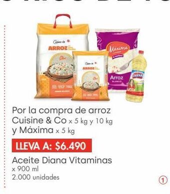 Metro Aceite diana vitaminas x 900ml oferta