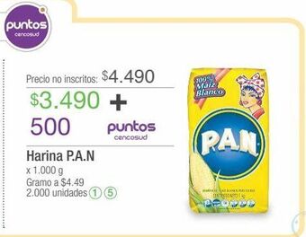 Jumbo Harina p.a.n oferta