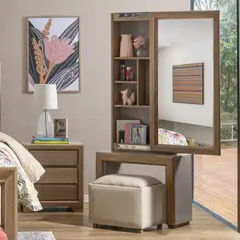 Muebles Jamar Tocador marbella natural, taupe oferta