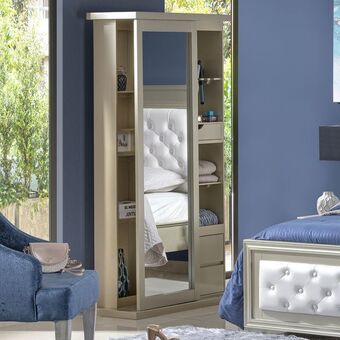 Muebles Jamar Tocador romantic champaña* oferta
