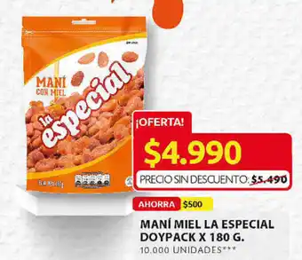 Ara Maní Miel La Especial x 180g oferta