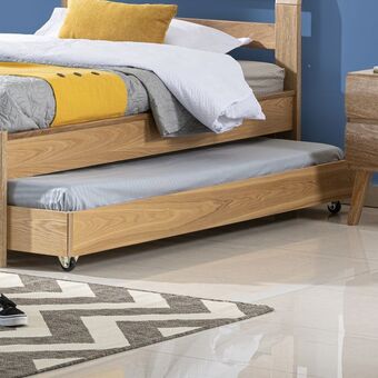 Muebles Jamar Cama 0.90 metz natural oferta