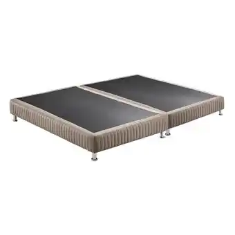 Muebles Jamar Base cama king energy beige par oferta
