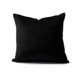 Falabella Funda para cojin decorativo 45x45en tela negro oferta