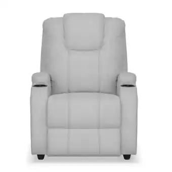 Muebles Jamar Silla reclinable matti microfibra gris oferta