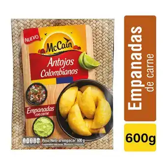 Merqueo Empanadas mccain de carne oferta