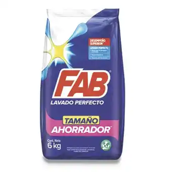 Makro Detergente fab polvo floral 6kg oferta