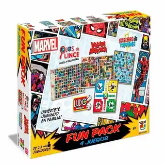 Alkosto Fun pack 4 juegos marvel comic toyng oferta
