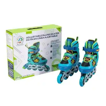 Alkosto Patines en línea ajustable azul talla 37 l.a sport oferta