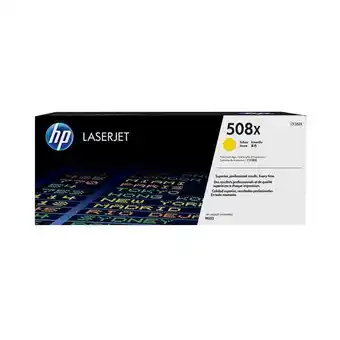 Jumbo Cartucho de tóner hp 508x amarillo laserjet original (cf362x) pg 6000 oferta