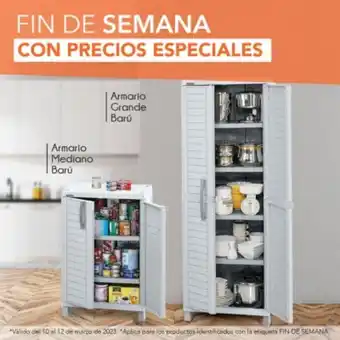 Rimax Combo cocina barú (1 armario grande + 1 armario mediano) oferta