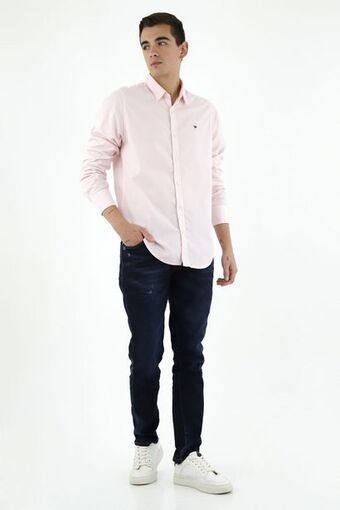 Tennis Camisa clásica rosada para hombre oferta