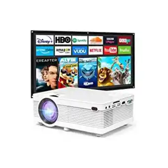 Linio Video proyector qxk full hd , 1080p , 200 pulgs, 7500 lumens oferta