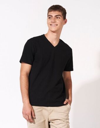 American Eagle Camiseta ae súper suave, cuello v oferta