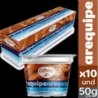 Linio Arequipe alpina vaso x10 und 50 g oferta