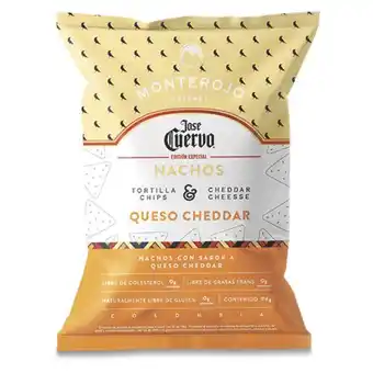 Makro Nachos monterojo jose cuervo queso chedar 170g oferta