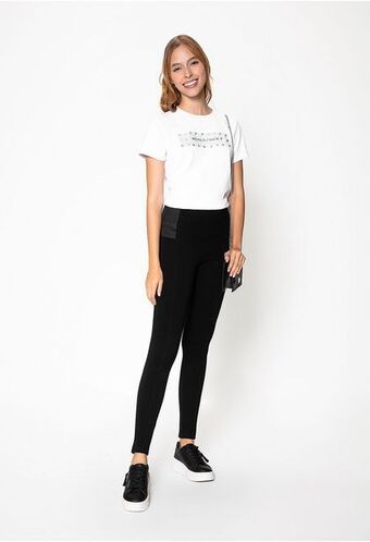 ELA Leggings tiro alto con resorte lateral oferta