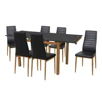 Alkosto Juego de comedor tukasa oslo 6 puestos oferta