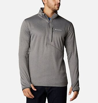 Columbia Forro polar con media cremallera park view™ para hombre oferta