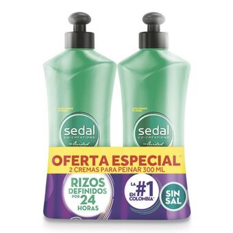 Makro Crema para peinar sedal rizos obedientes 300mlx2u oferta