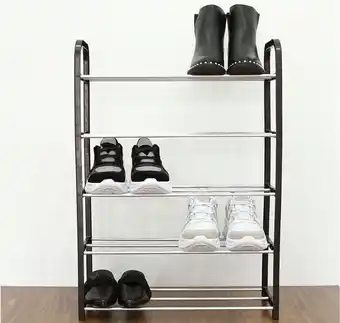 Pepe Ganga Organizador de zapatos 5 niveles negro oferta