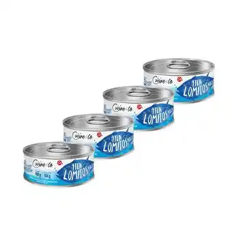 Jumbo Atún cuisine&co lomitos agua x4und x160g c-u oferta