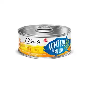 Jumbo Atún cuisine&co lomos aceite soya x160g oferta