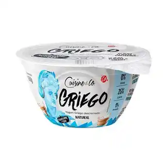 Jumbo Yogurt griego cuisine&co descremado natural x150g oferta